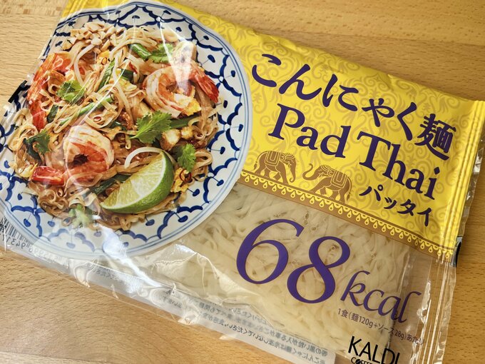 こんにゃく麺 パッタイ 麺120ｇ+ソース28ｇ