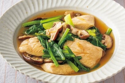 腸活食材がたっぷりの「あっさり煮」。胃腸を休めたい日こそバランスよく