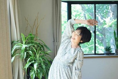 60代、体力づくりの秘訣は「ラジオ体操」。2年続けて、肩こりが少しずつやわらいできた