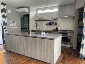 Ⅱ型キッチンは調理が快適＆しまいやすい！冷蔵庫の位置も成功、わが家の間取り