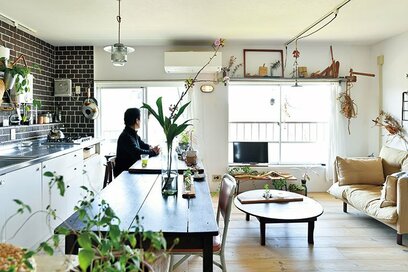 昭和レトロでかわいい団地を、総額745万円で建築家が自邸リノベ。コスト削減のコツは？