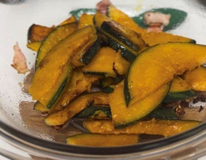 カボチャの焼きマリネ完成