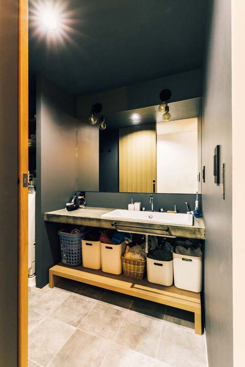 プライベート用の洗面室