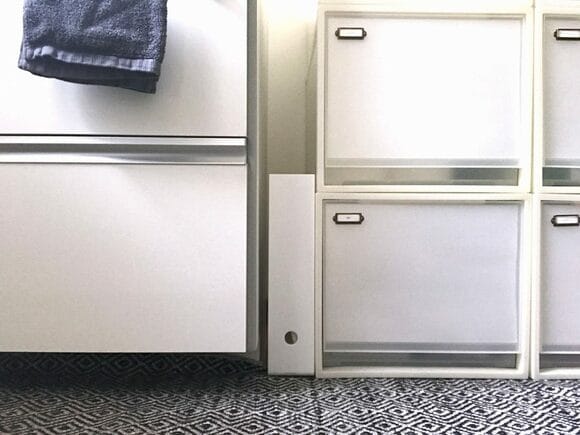 体重計は以前からこのすき間に