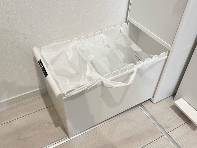 引き出しタイプのゴミ箱