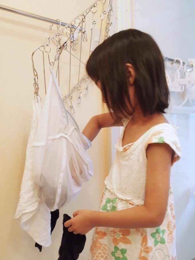 子どもの洗濯