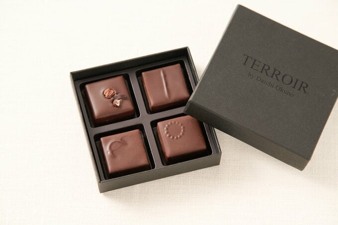 TERROIR by Daichi Okuno「セレクション4個入り」￥2000