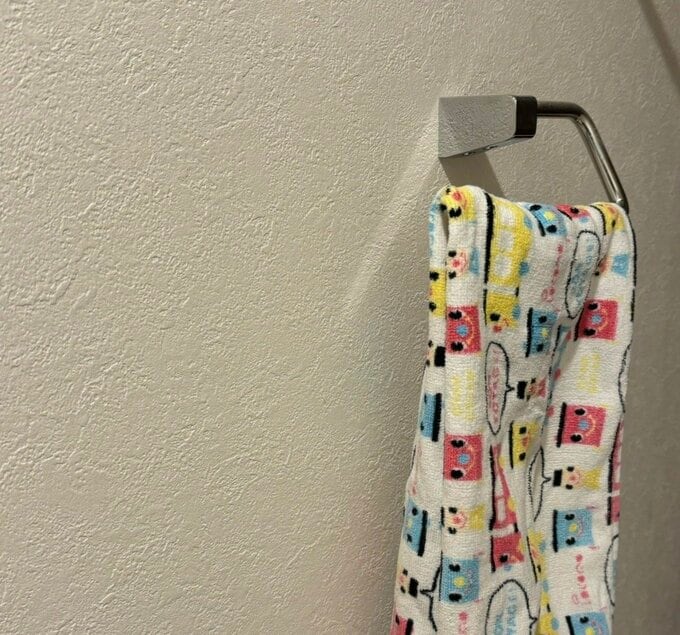 実家にある、20年もののタオル