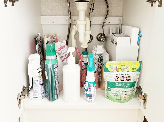 洗面所下の収納