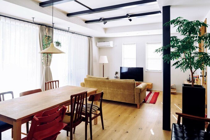 LDの内装は極力シンプルに