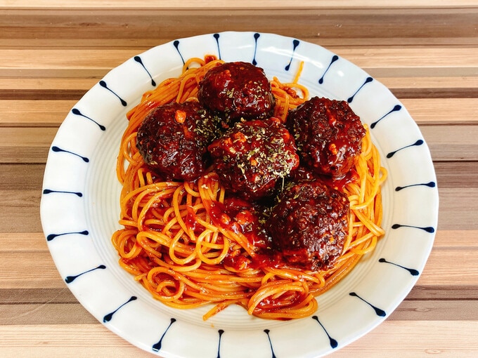 ミートボールパスタ