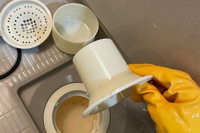 排水口のパーツ