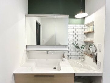 注文住宅で憧れの「造作洗面」を断念。ローコストで“理想の洗面所”を実現するための工夫4つ