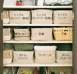 コーディネートのイメージがつきやすいように配置