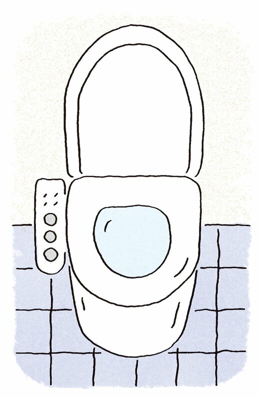 トイレのイラスト
