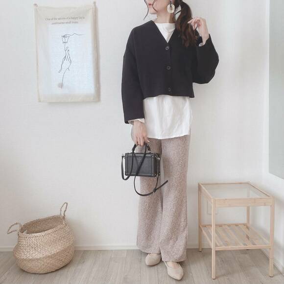 レイヤードコーデ