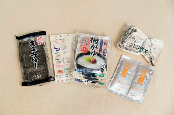 ゆる捨て食品のストックケース