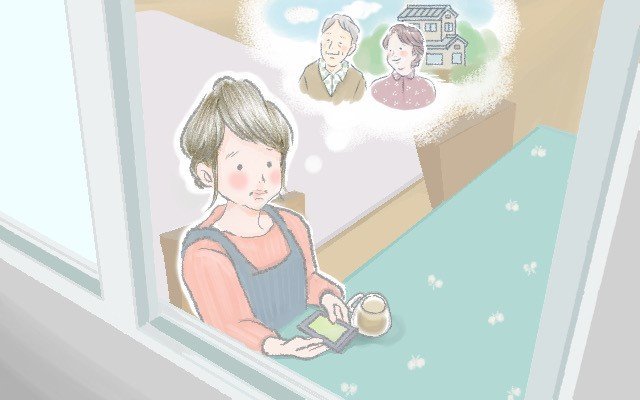 悩んでいる女性