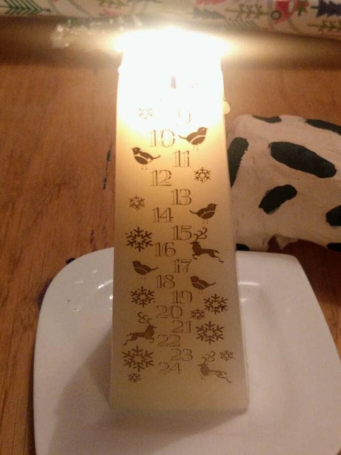 アドベントキャンドル