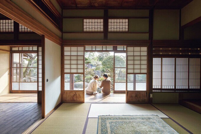 広縁でのんびり