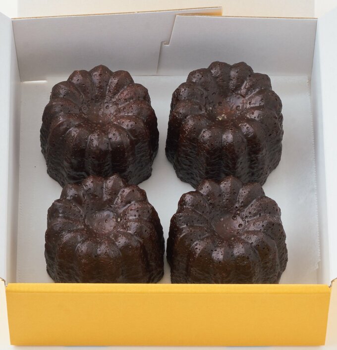 〈T.D.Early Tea Lounge〉カヌレ・ド・ティーショコラ（4個入り）