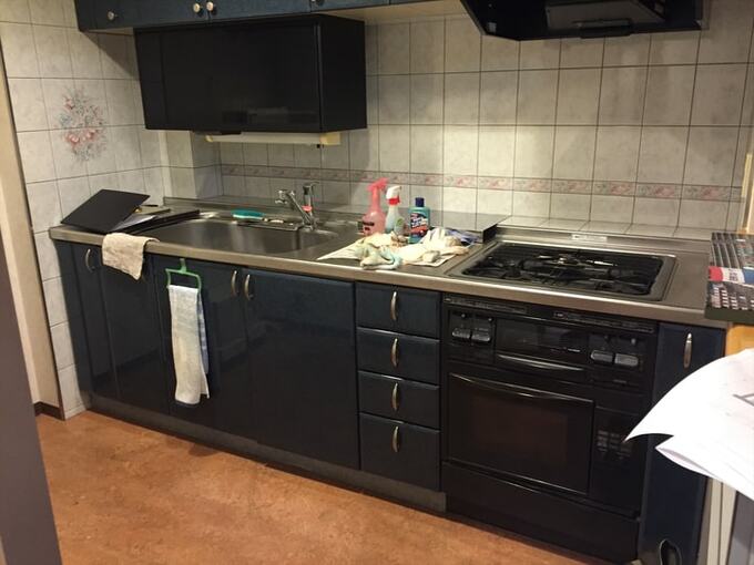 リノベ前のキッチン