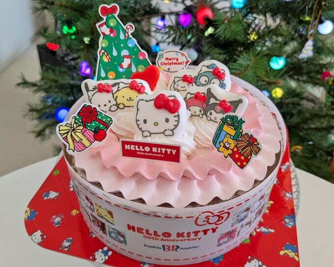 サーティワンのクリスマスケーキサンリオコラボ