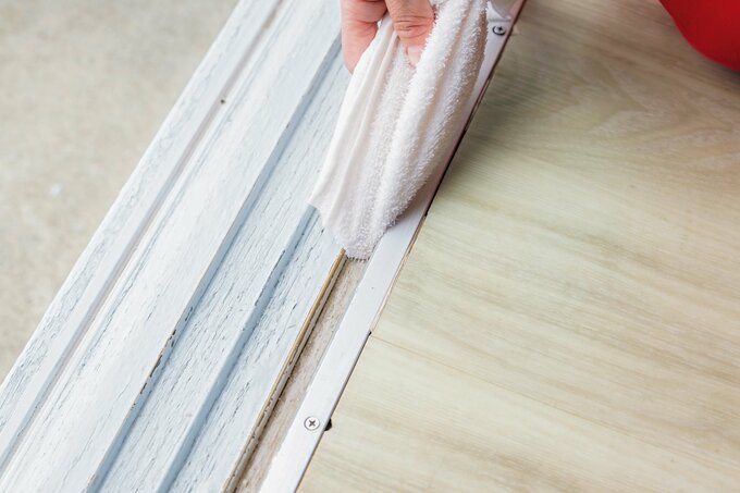 新津さんサッシの掃除