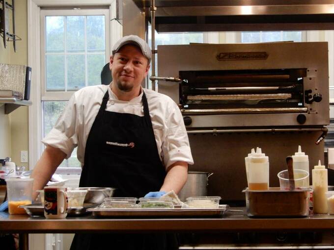 イケメン・シェフのロバーツ氏