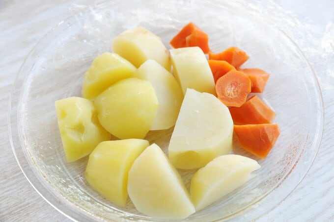 野菜をレンチン