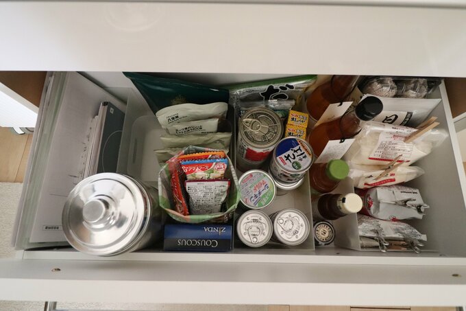 日用品のストック