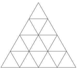 この図の正三角形はいくつある？小学校で習った算数に挑戦