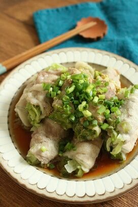 電子レンジでレタスの豚肉巻き。簡単につくれる暑い夏の救世主レシピ
