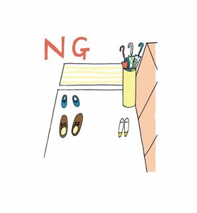 家族の人数+1本が定量。ビニール傘も1本に