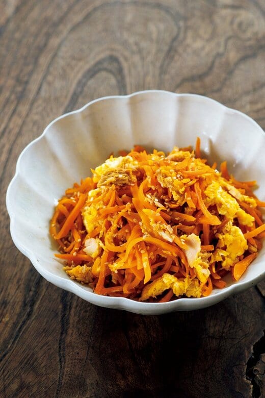 ツナ入りニンジンしりしり