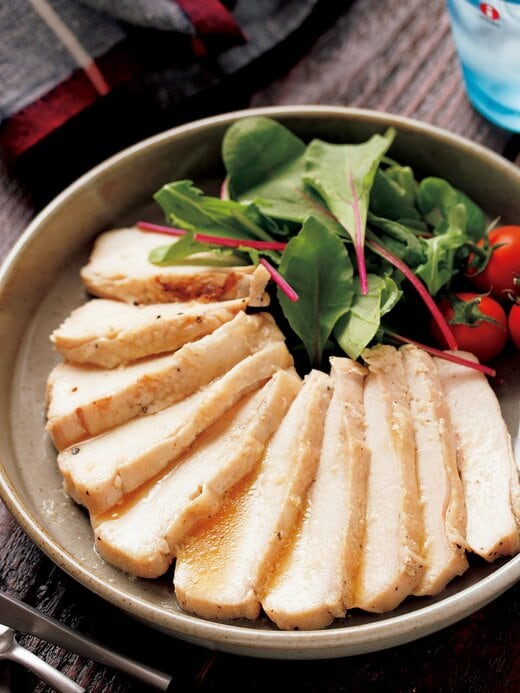 めんつゆやオリーブオイル、塩、にんにくで味つけするとうまみアップ!