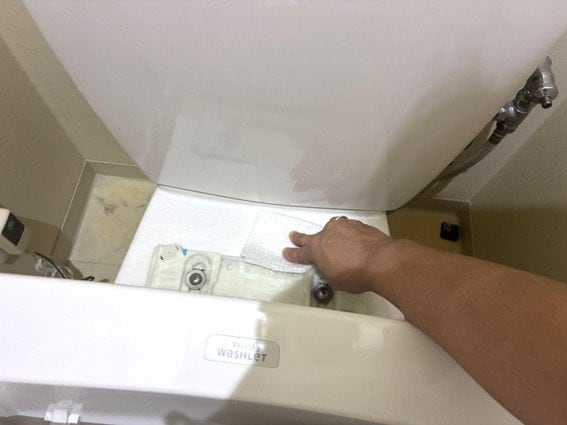 よしママさんトイレ掃除