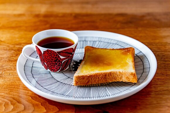 シンプルな朝ご飯