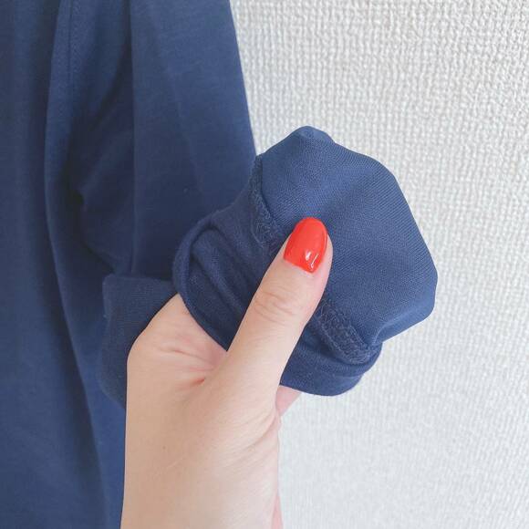 エアリズムUVカットフルジップパーカ内側