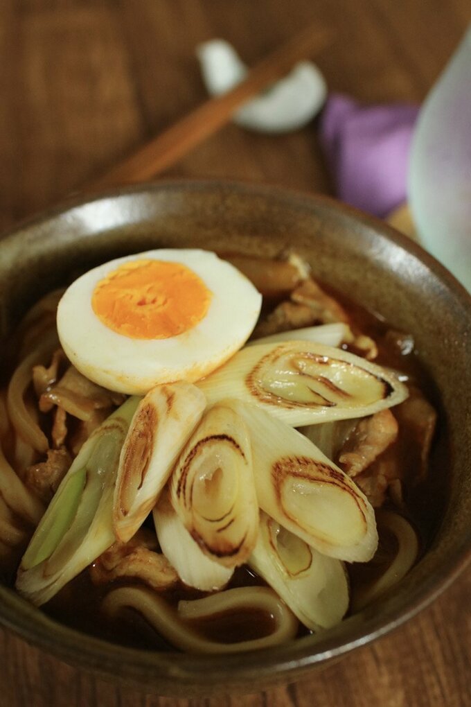 フライパンでつくるカレーうどん