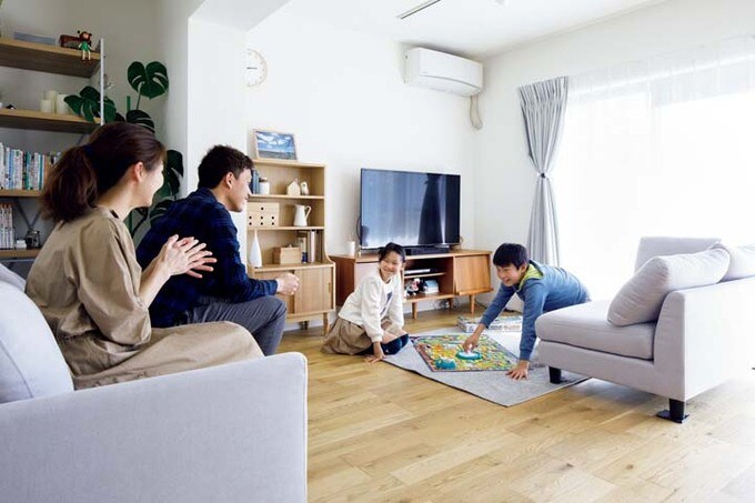 さらに広くしたリビング