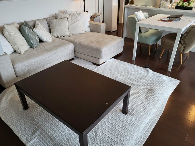 模様替え後のLDK