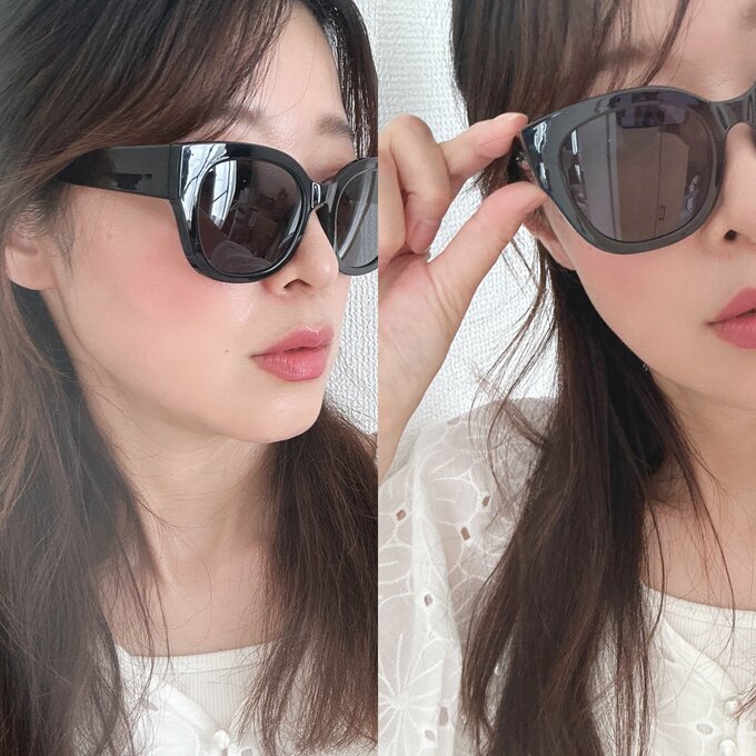 サングラスの着用例