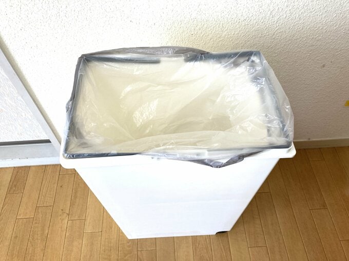 ゴミ箱に設置
