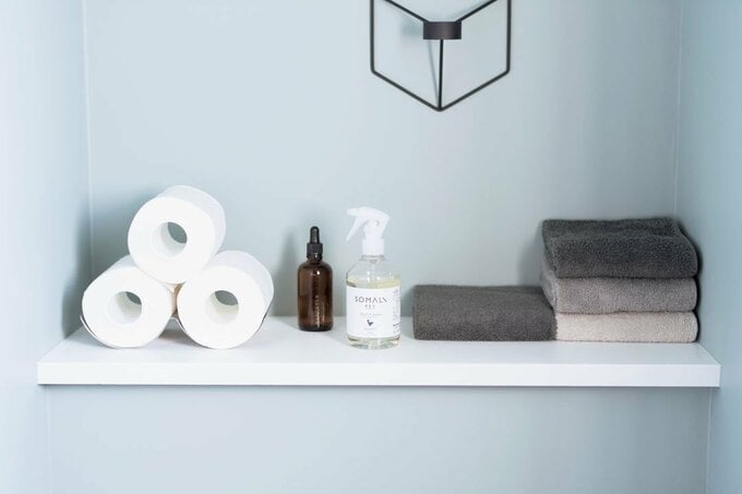 トイレットペーパーの収納