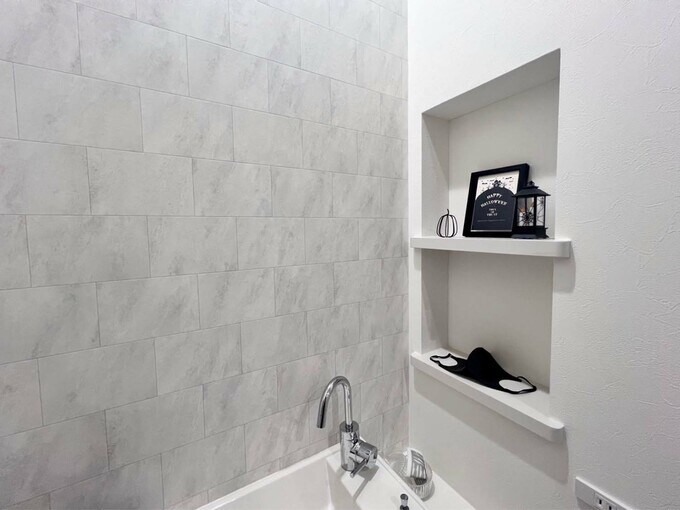 玄関の飾り棚ニッチ