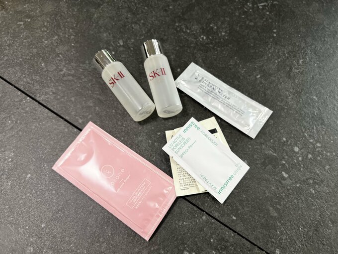 試供品のコスメいろいろ