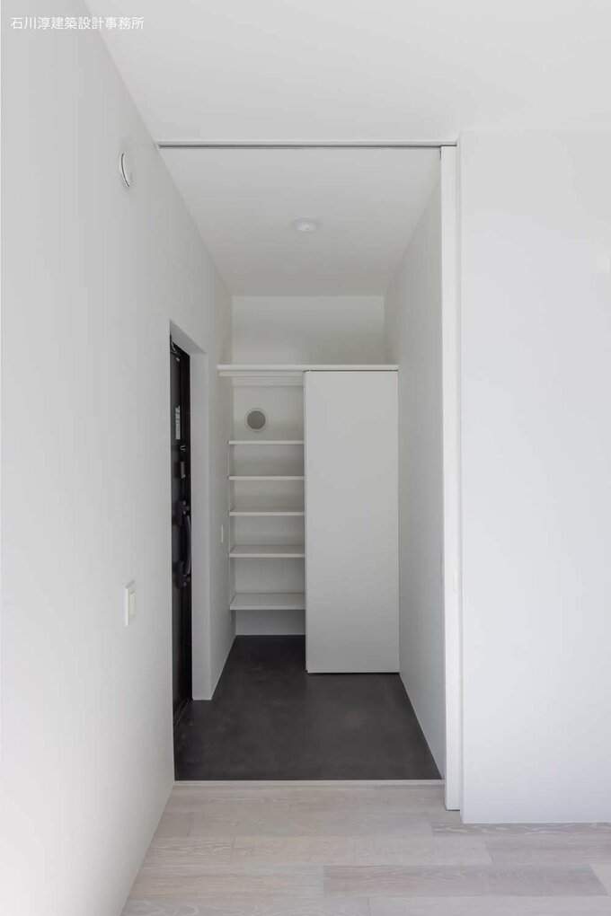 収納の内部の写真