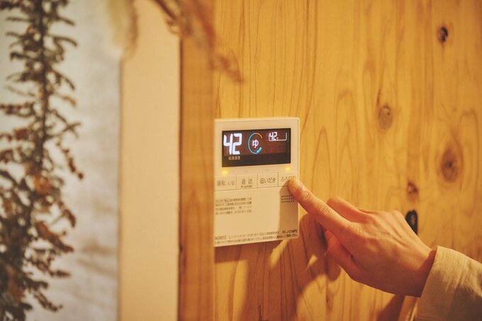 お風呂のスイッチ