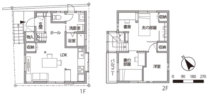 リノベーション前の間取図